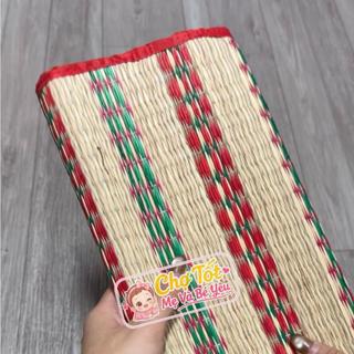 Chiếu Cói Cho Bé Nằm Mát, Chiếu Lót Nền Nhà, Chiếu Nằm Võng Cho Bé Cỡ Lớn 60x75cm