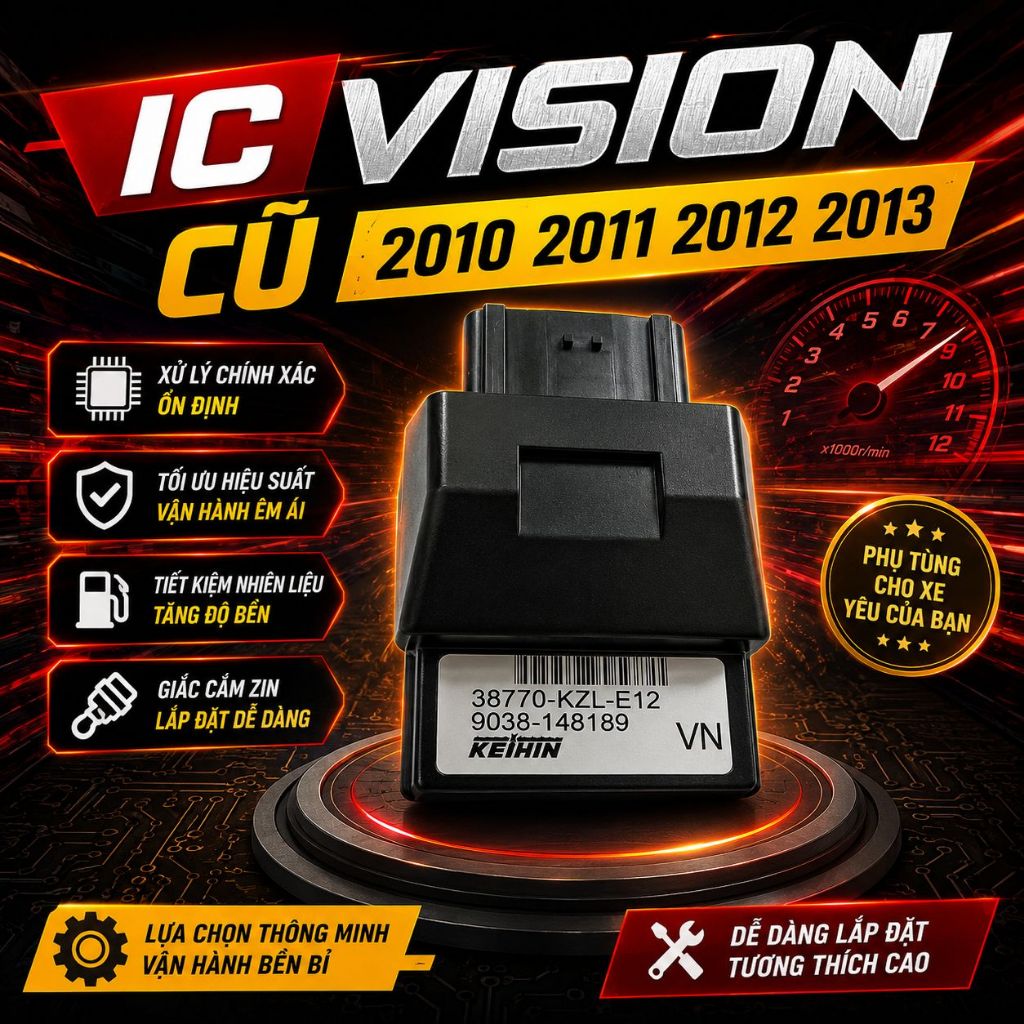 IC ECU Vision 2010 2011 2012 2013 Bộ Điều Khiển Động Cơ Vision Đời Cũ Xe Tay Ga