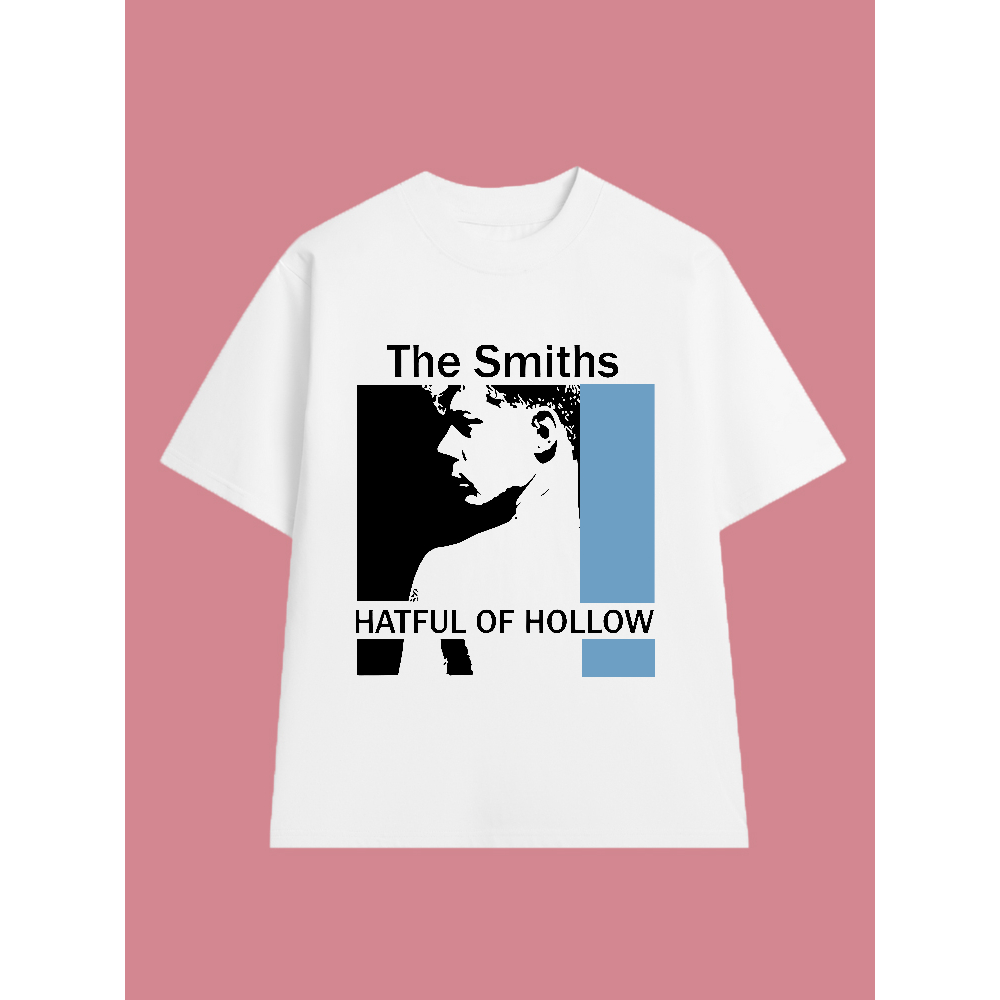 Áo thun Hatful of Hollow -The Smiths England Band 01, Unisex Form Rộng Cotton Mềm