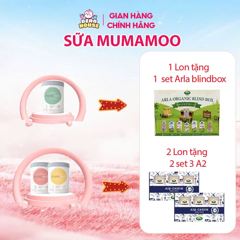 Sữa Mumamoo 800g Nhập Khẩu Úc – Tăng Cân, Hấp Thu Tốt, Có BB536 & GOS