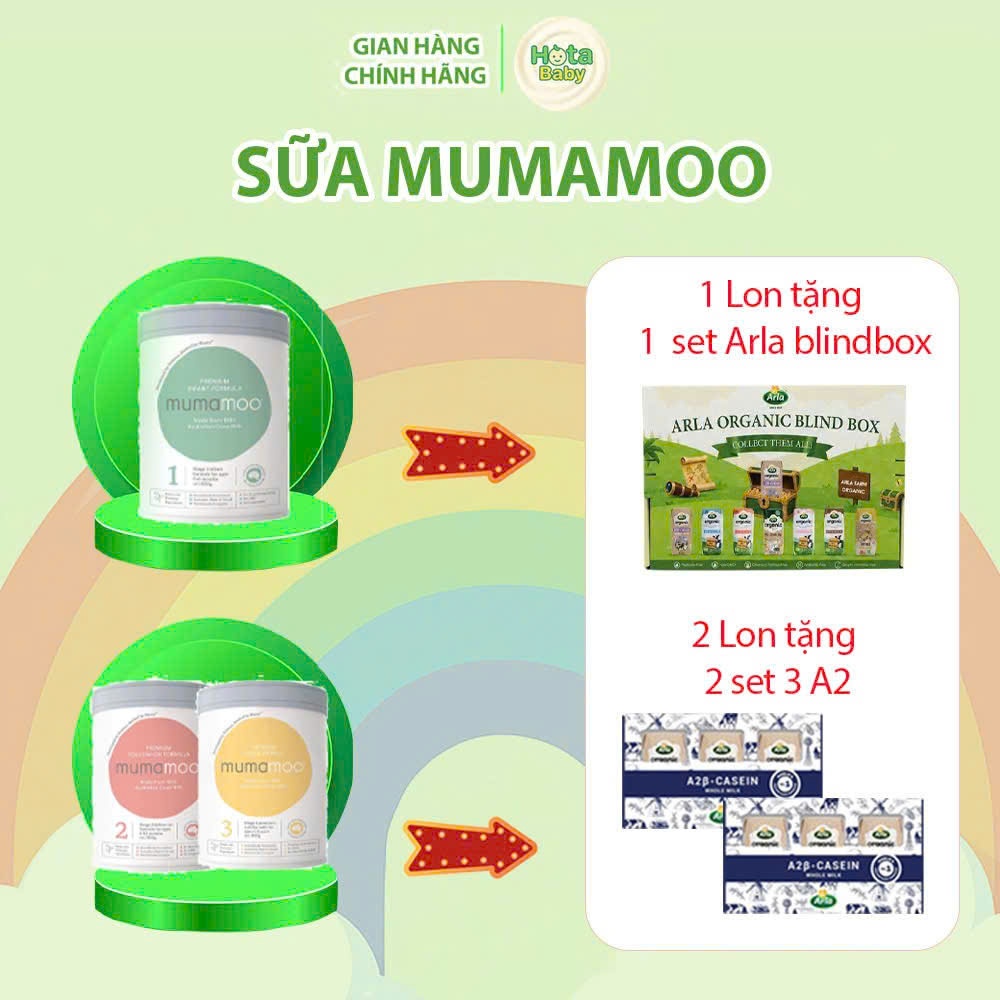 Sữa Mumamoo 800g Nhập Khẩu Úc – Tăng Cân, Hấp Thu Tốt, Có BB536 & GOS