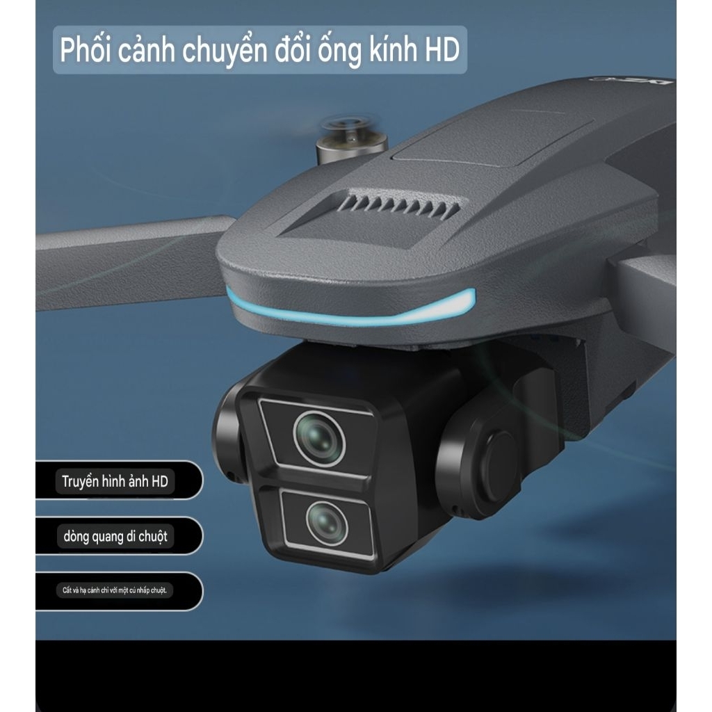 Flycam LYZRC L200 Máy Bay Điều Khiển Từ Xa GPS Thông Minh – Động Cơ Không Chổi Than, Camera Kép HD, 
