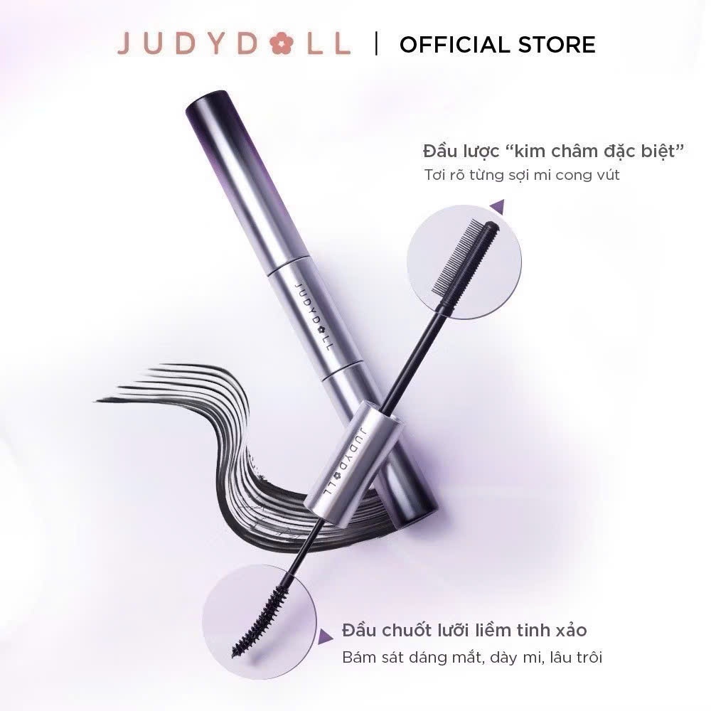 JUDYDOLL Volume & Curling Mascara – Hàng Mi Cong Dài, Dày Đẹp Tự Nhiên | Muse Store