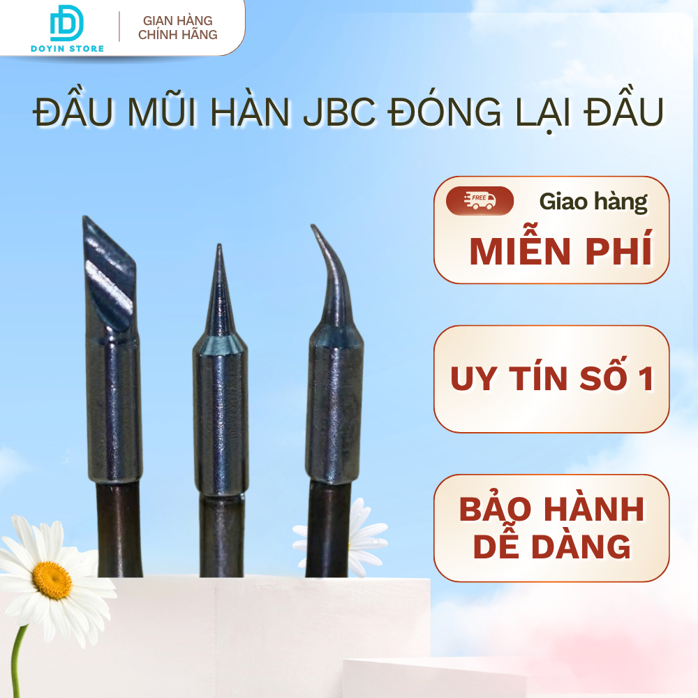 Đầu Mũi Hàn JBC Zin Đóng Lại Đầu Thay Thế C115 C120 C210 C245 C250 C360 C420 C470 Chuyên Sửa Chữa Đi
