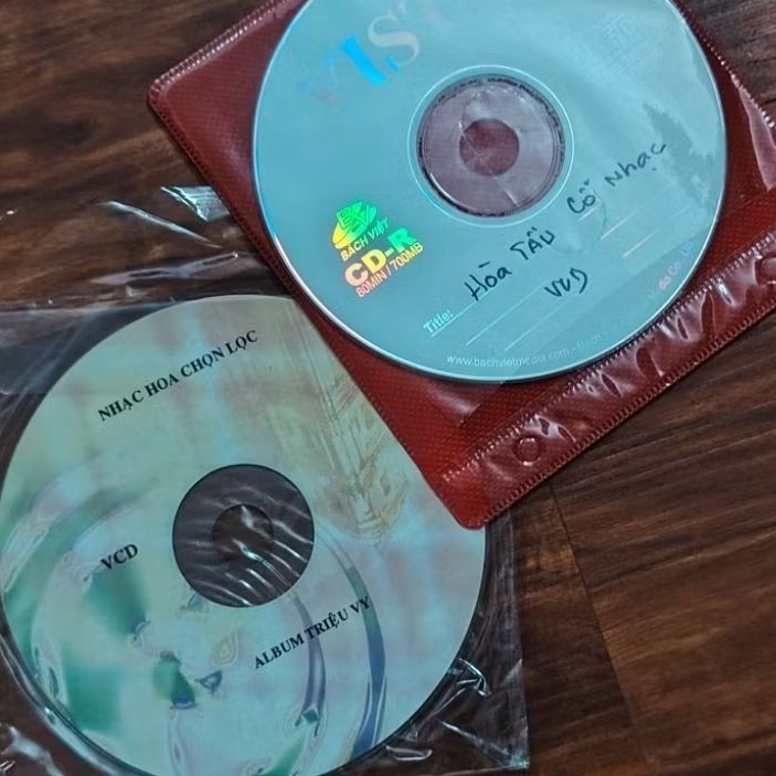2 VCD ca nhạc tổng hợp Hòa tấu cổ nhạc và nhạc Hoa chọn lọc