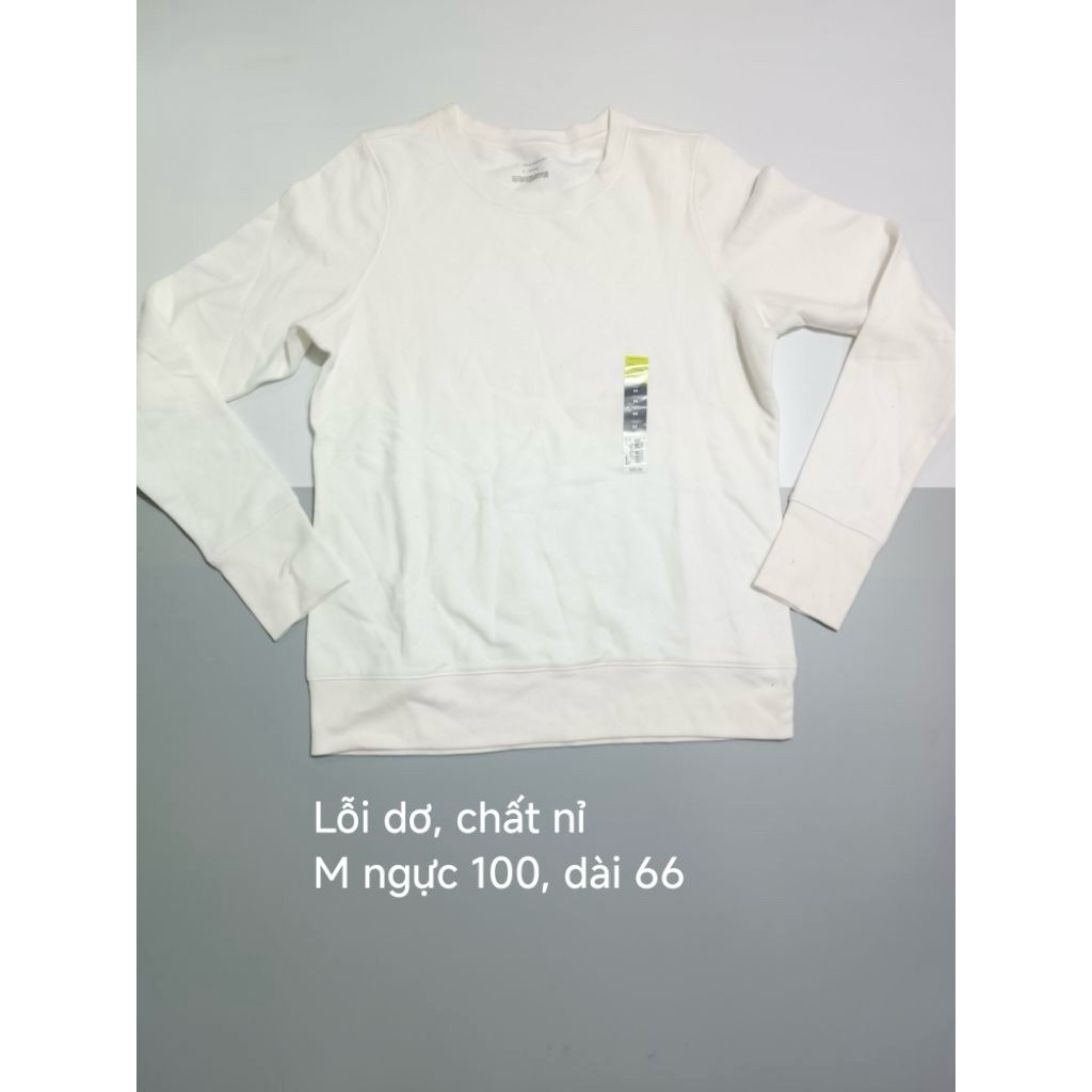 Áo nỉ bông nữ Kohl’s xuất Mỹ dư xịn