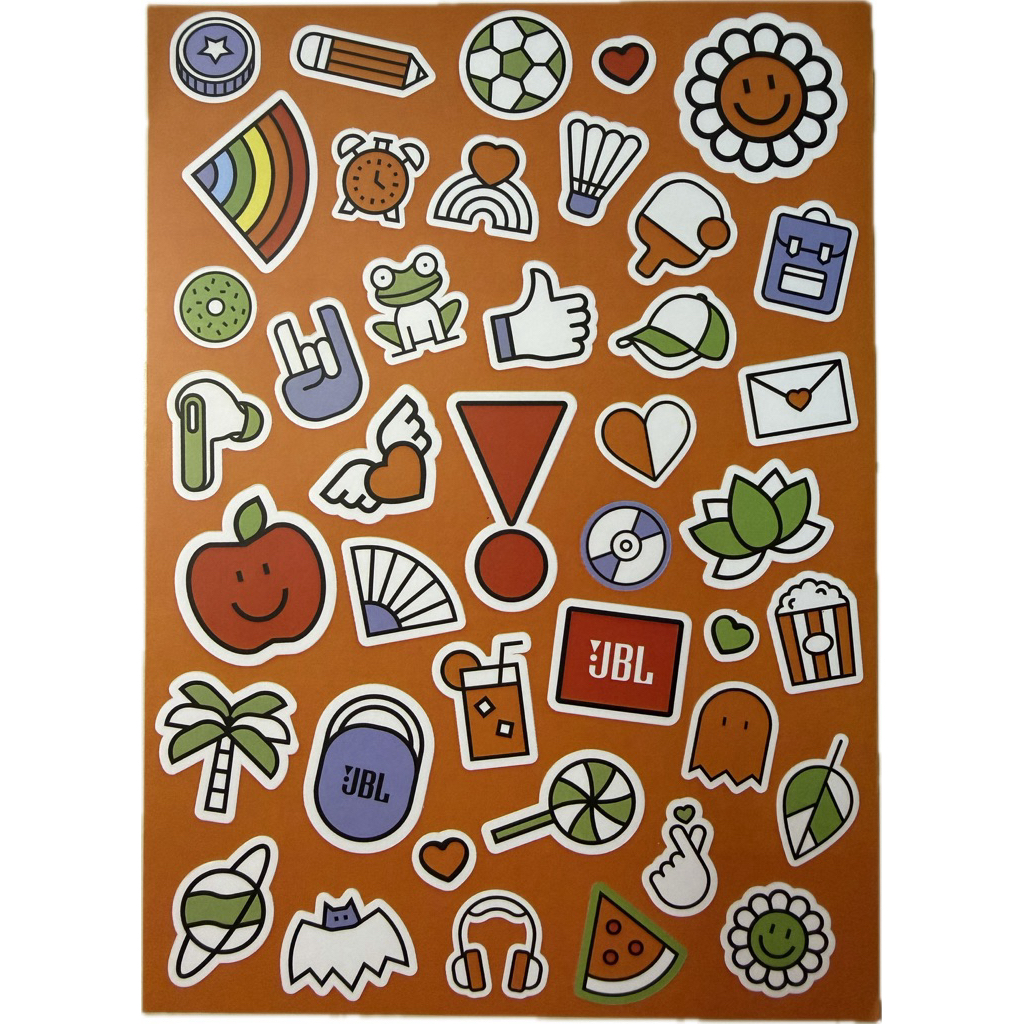 Stickers Set JBL Chính Hãng