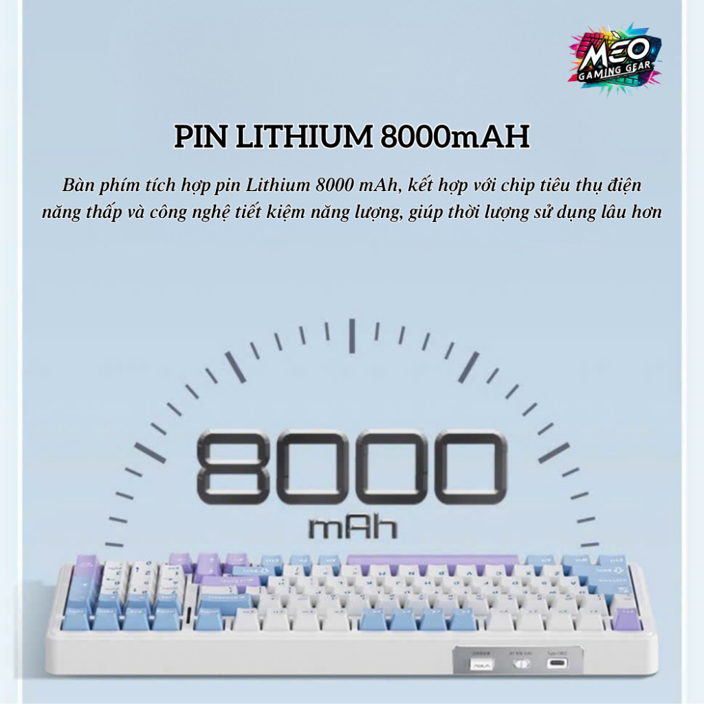 Bàn Phím Cơ Không Dây Aula F99 - 3 Mode - LED RGB - Hotswap 5PIN - Keycap PBT | BigBuy360 - bigbuy360.vn