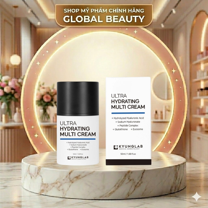 Kem dưỡng ẩm, cấp ẩm da, kem khóa ẩm, dưỡng da, phục hồi KyungLab Ultra Hydrating Multi Cream 50ml