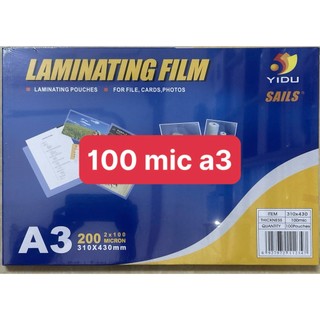 Giấy Ép Plastic Khổ A3 Các Định Lượng