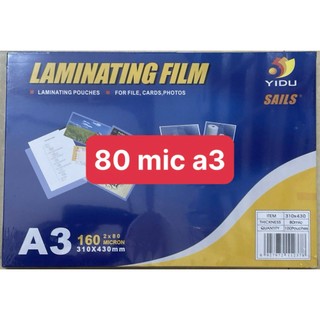 Giấy Ép Plastic Khổ A3 Các Định Lượng
