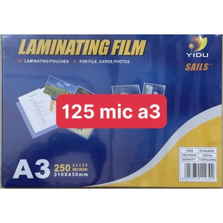 Giấy Ép Plastic Khổ A3 Các Định Lượng