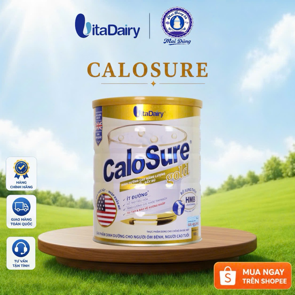 [CHÍNH HÃNG] SỮA DINH DƯỠNG CALOSURE GOLD