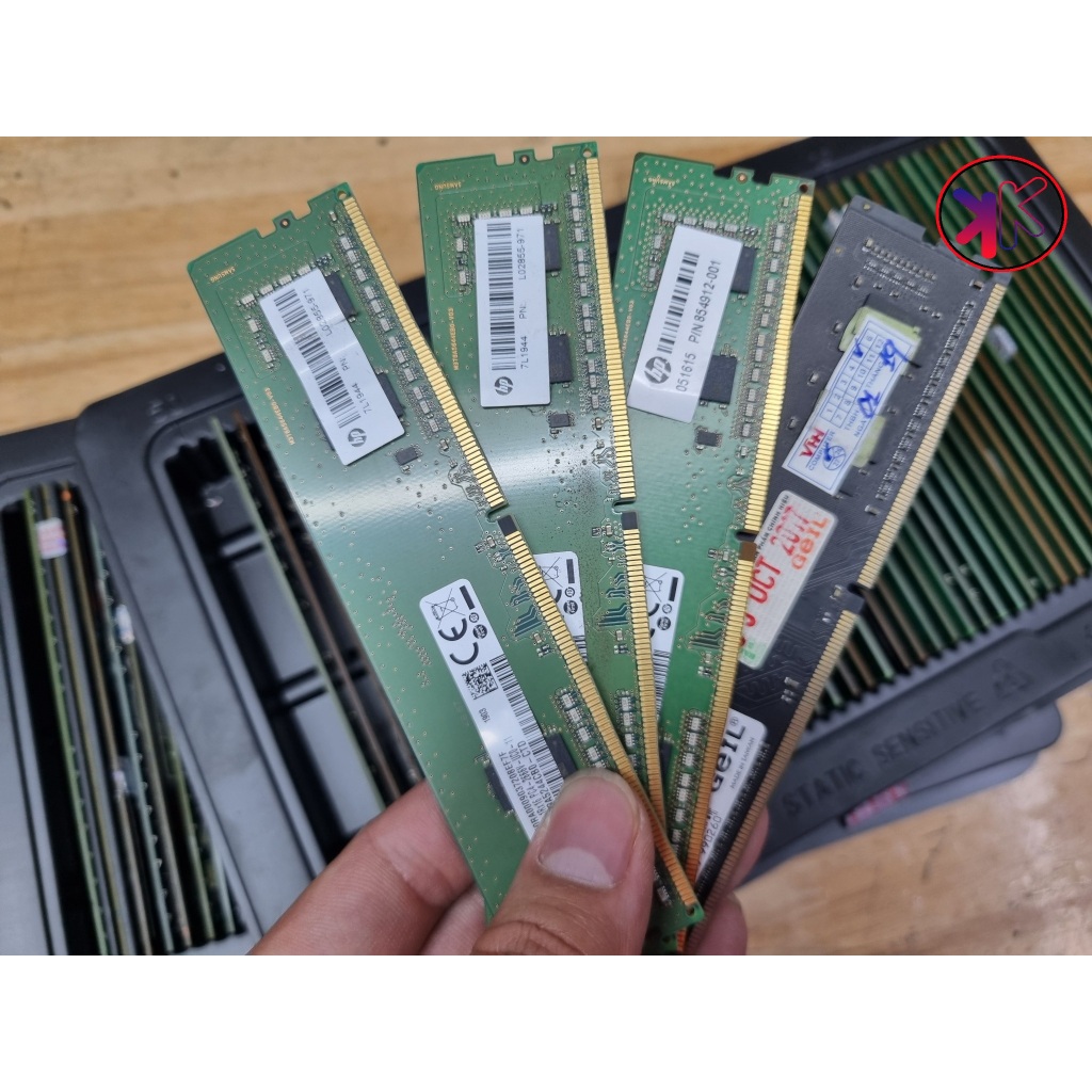 Ram PC DDR4 4Gb 8Gb 16Gb Bus 2133 2400 2666 3200 Hàng Tháo Máy