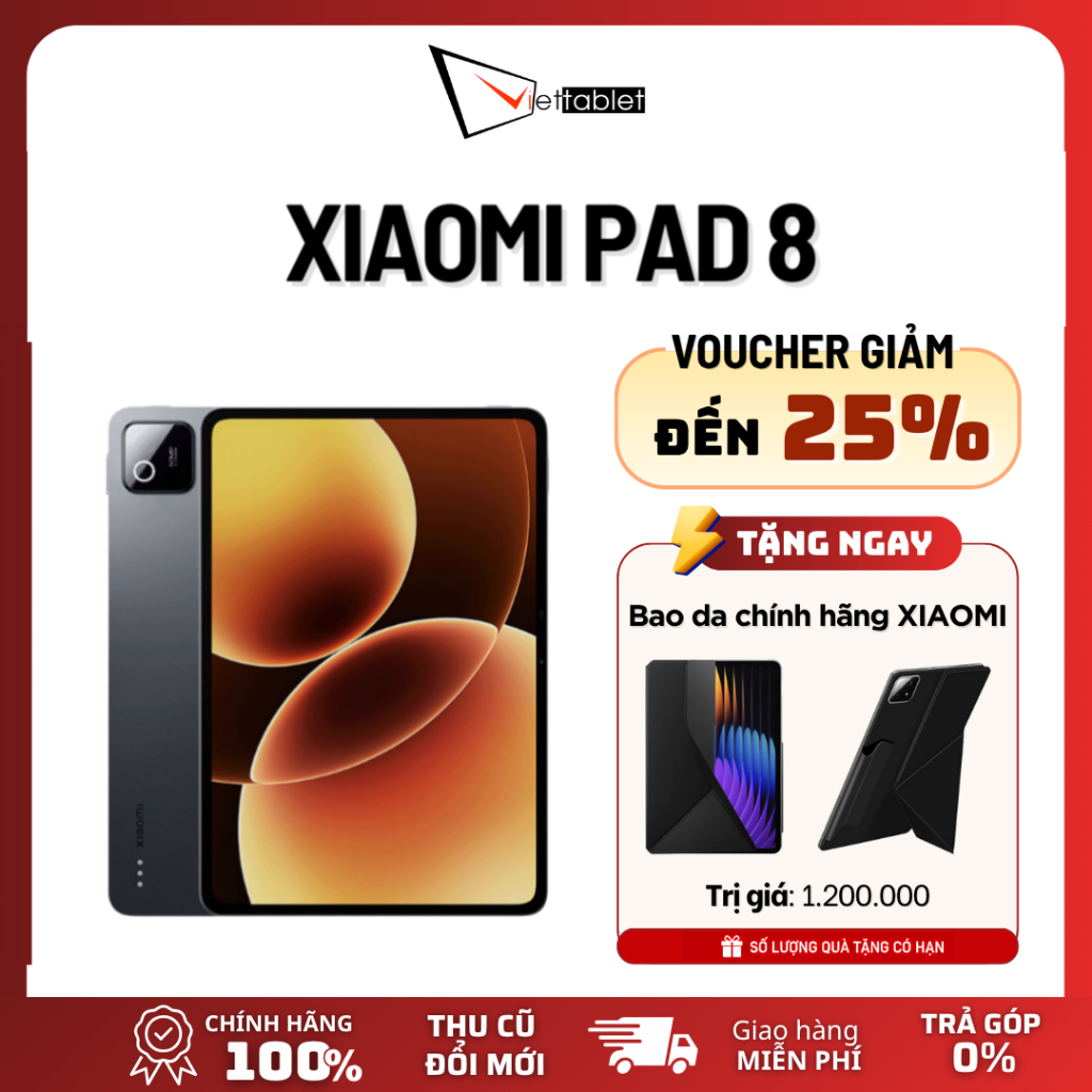 [TẶNG BAO DA]  Máy Tính Bảng Xiaomi Pad 8 (8GB - 128GB) - Hàng Chính Hãng, Nguyên Seal | BigBuy360 - bigbuy360.vn