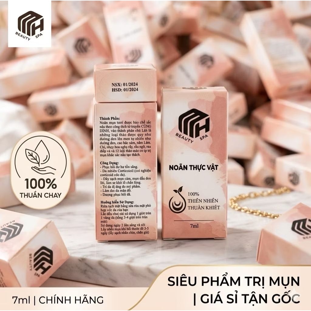 NOÃN THỰC VẬT MH BEAUTY SPA