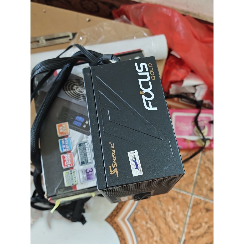 Nguồn Seasonic 750W 80 Plus Gold, Model SSR-750FM, Semi-Modular, Hi-POT OK, Grounding OK