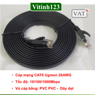 Dây mạng CAT6 26AWG dây dẹt 50174, 50175, 50176, 50177,50178,50180, 50181, 50182