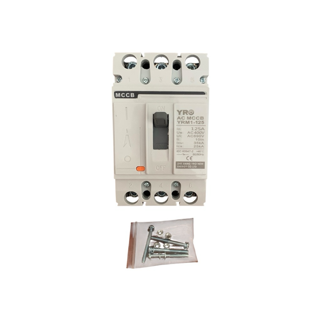 Át khối 3 pha 125A 100A ,Mccb 3 pha,bộ ngắt mạch điện an toàn