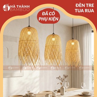Đèn Tua Rua Cao Cấp - Đèn Mây Tre Đan, Đèn Treo Trang Trí Nhà Cửa, Nhà Hàng, Quán Cafe, Homestay