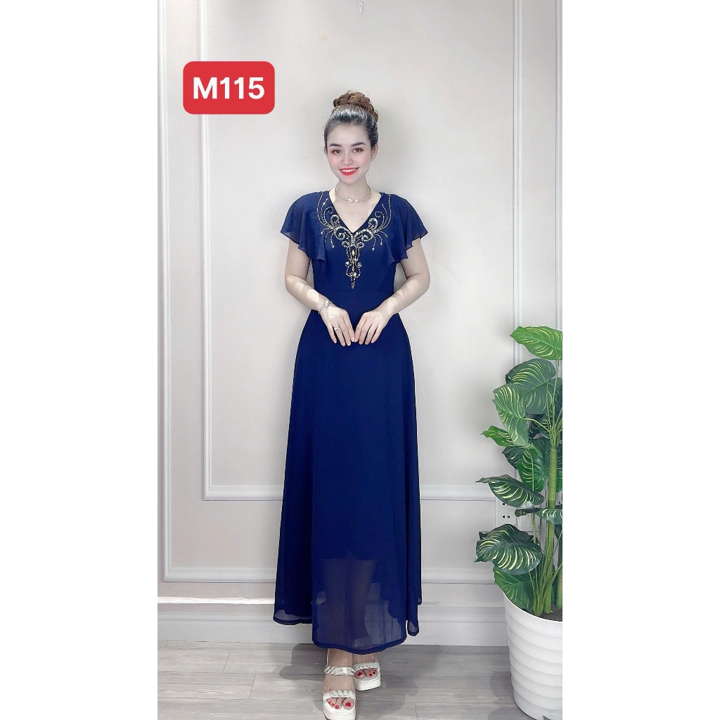 M115 ĐẦM KẾT CƯỜM TAY CÁNH TIÊN