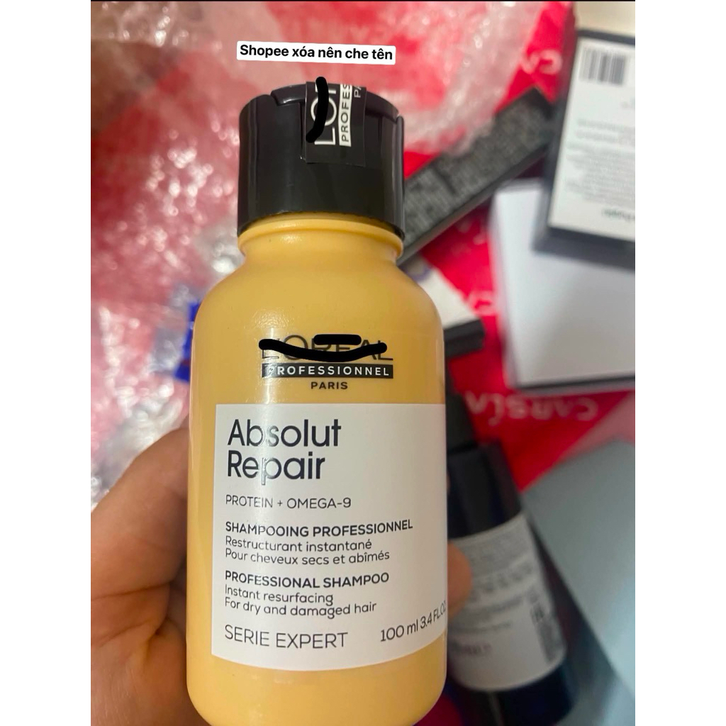 pass new dầu gội 100ml Lo.real Absolut Repair