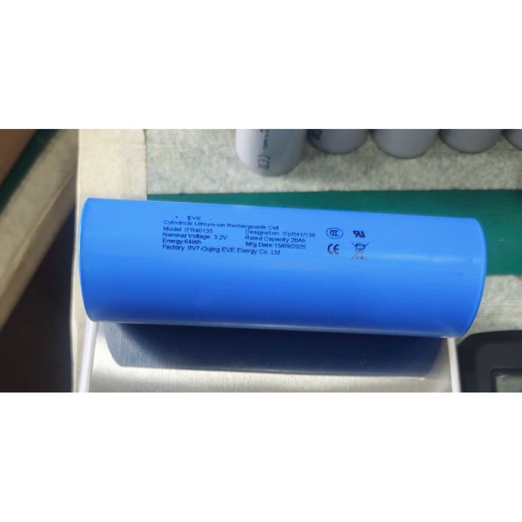 Cell pin EVE 40135/20ah/3.2vol (Hàn sẵn Nikel)