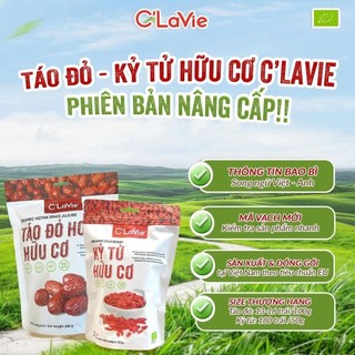 Táo đỏ, kỷ tử hữu cơ C'lavie/Organic Life/Hotan
