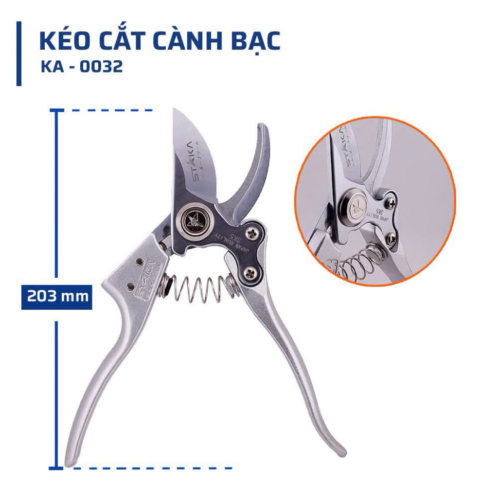 KÉO CẮT BẠC KALOS MAX