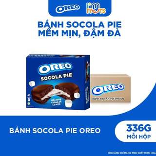 Bánh Oreo Socola-pie Nhân Dẻo Marshmallow 360g