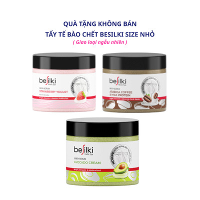 [GIFT] Tẩy da chết Body BESILKI 3in1 sáng mịn, ẩm mượt size nhỏ