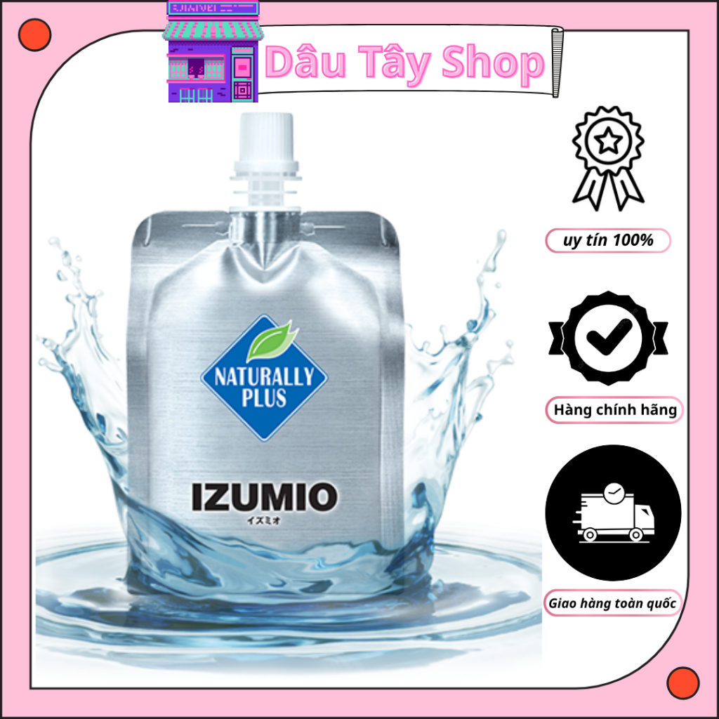 NƯỚC UỐNG GIÀU HYDRO IZUMIO NHẬT BẢN – BỔ SUNG NƯỚC MỖI NGÀY CHO CƠ THỂ