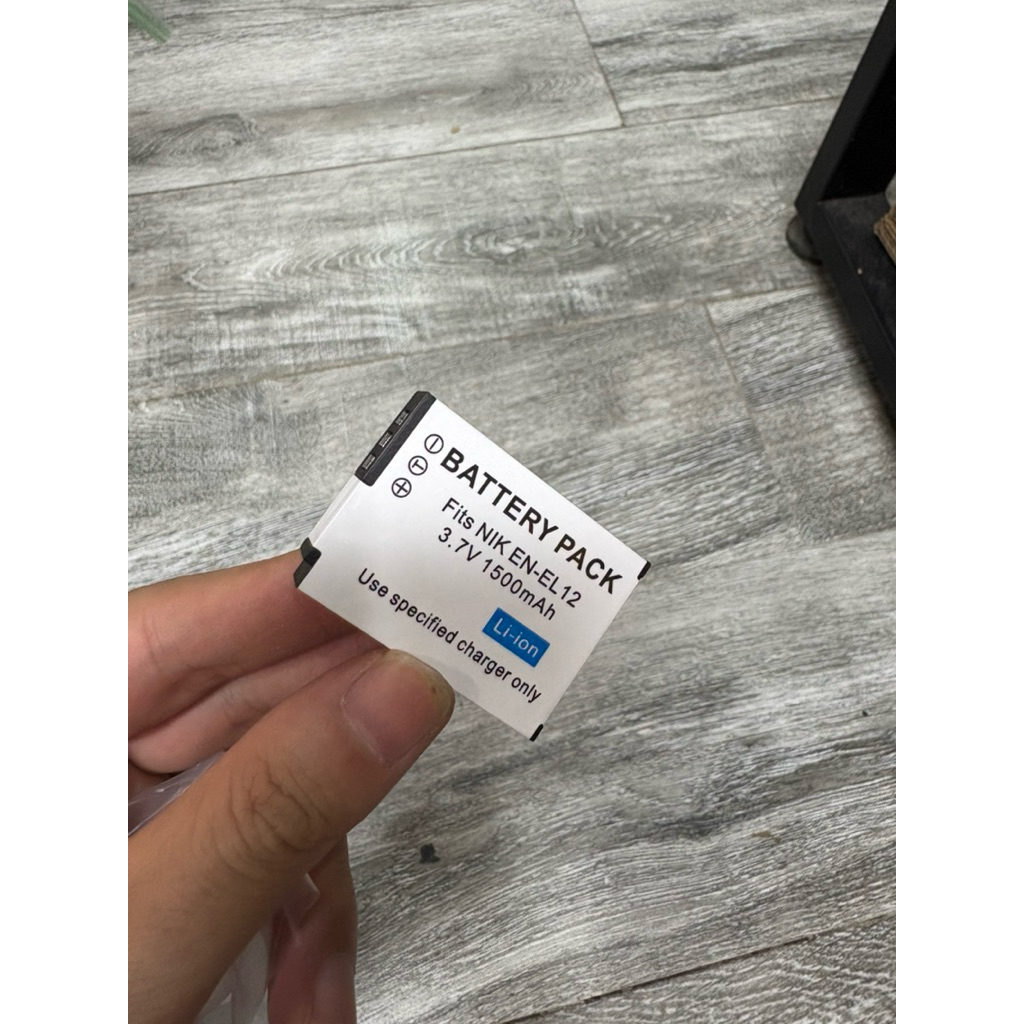 Pin Nikon EN-EL12 Cho Coolpix P300 P310 P330 P340 S640 S9700 S9900 A900 A1000 W300 AW130