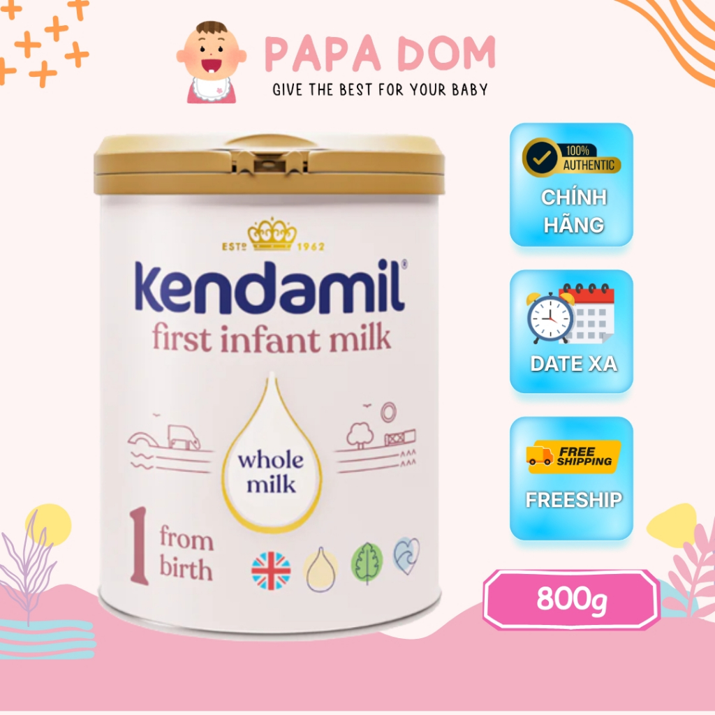 Sữa Kendamil Classic Anh Quốc Số 1 2 3 – Dinh Dưỡng Cho Bé | Papa Dom