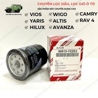 Lọc dầu, lọc nhớt động cơ cho xe Toyota Vios, Altis, Yaris, Wigo, Altis, Camry - mã 90915-YZZE2