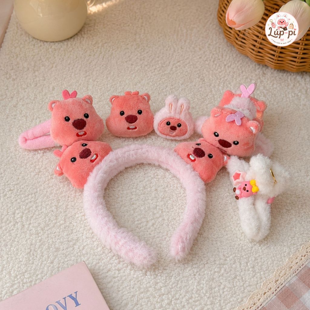 Phụ Kiện Tóc Loopy Dễ Thương | Kẹp Tóc, Cột Tóc, Cài Tóc Hot Trend