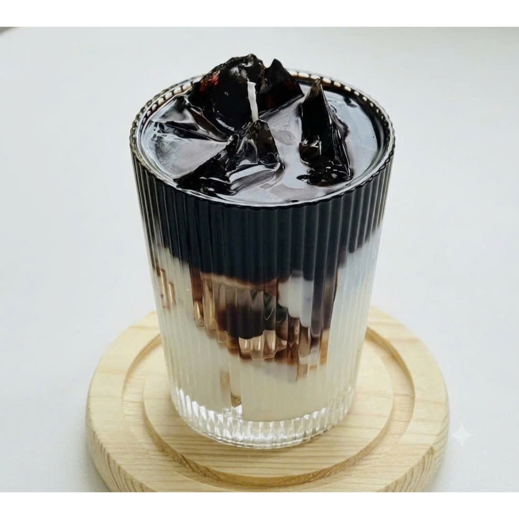 Cốc Nến Thơm Tạo Hình - Tinh Dầu Thơm Cao Cấp - Ly Cafe Latte - Matcha Latte