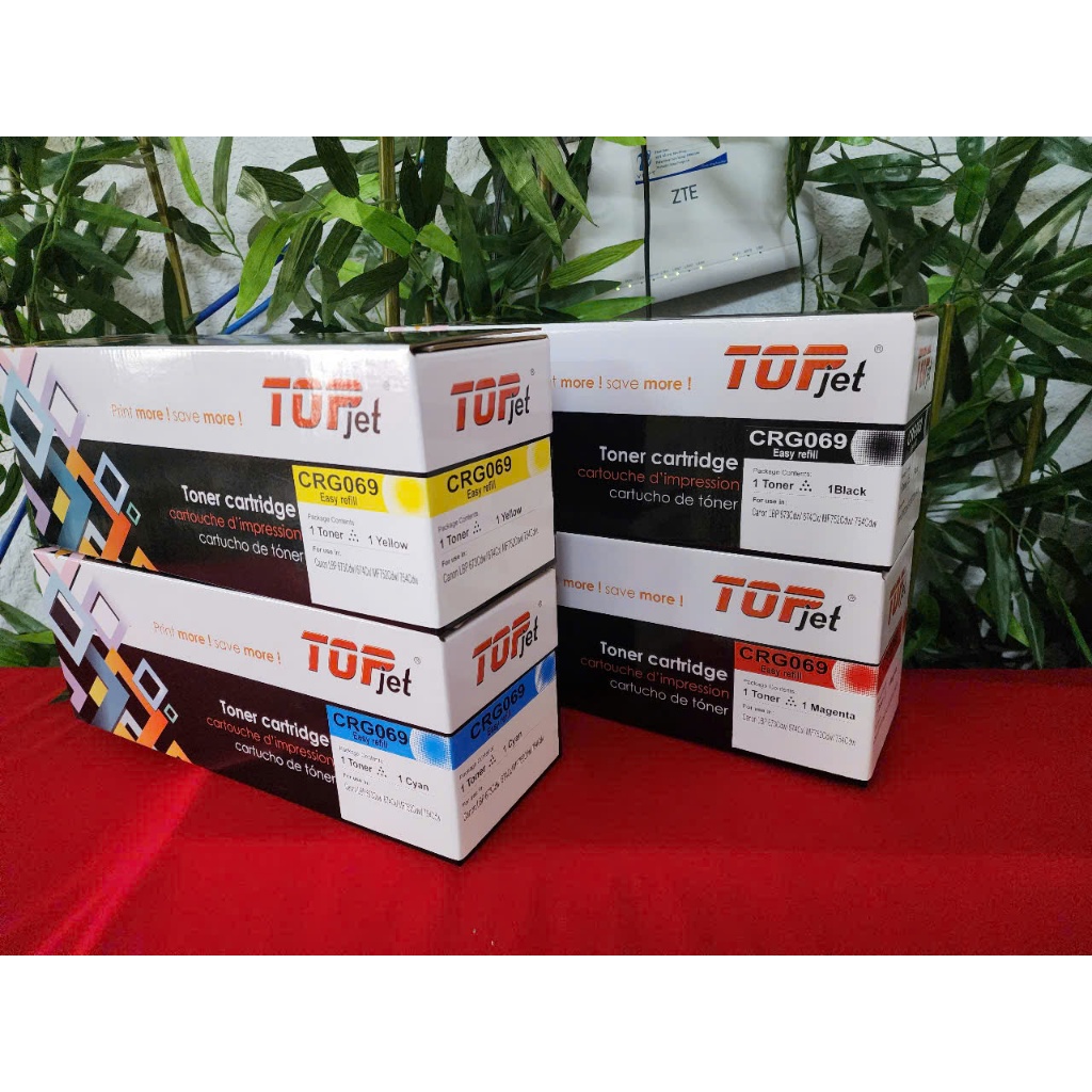 Hộp mực Topjet CRG069 sử dụng máy Canon LBP 673Cdw/ 674Cx/ MF752Cdw