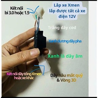 Mạch tải đèn bi cầu lắp cho các dòng xe điện, xe máy