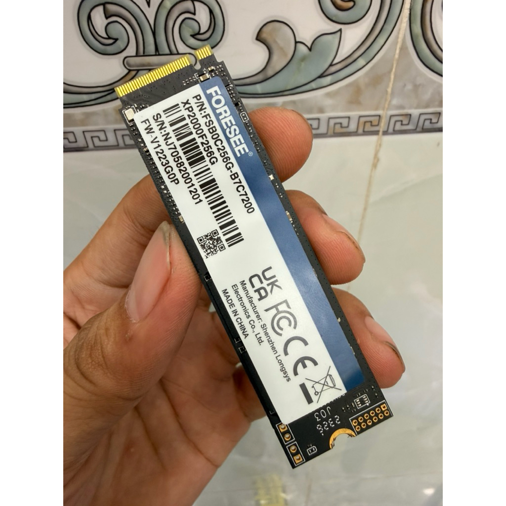 SSD FORESEE 256GB Gen4 tháo máy
