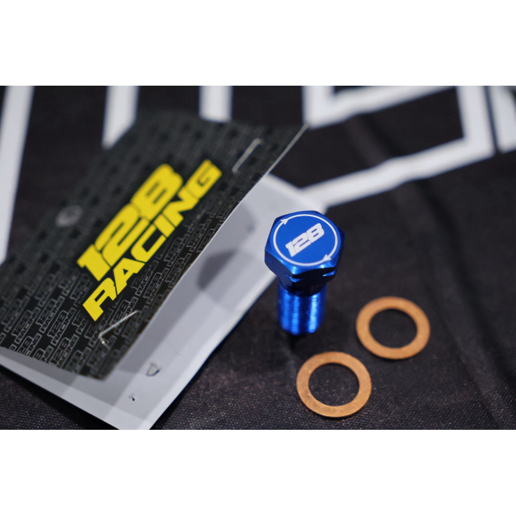Ốc dầu 128 racing ren 1.0