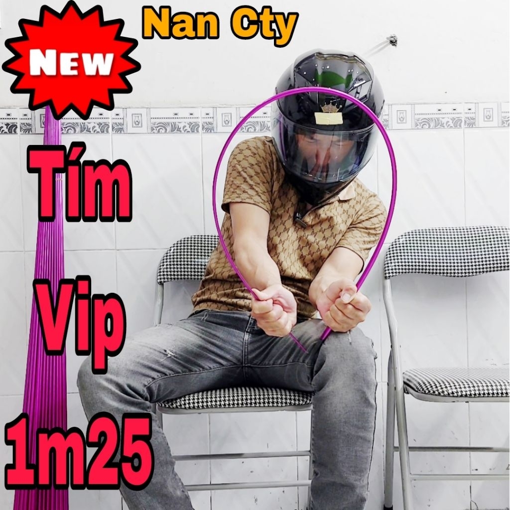 Nan Tím Vip 1m25 Hàng Cty