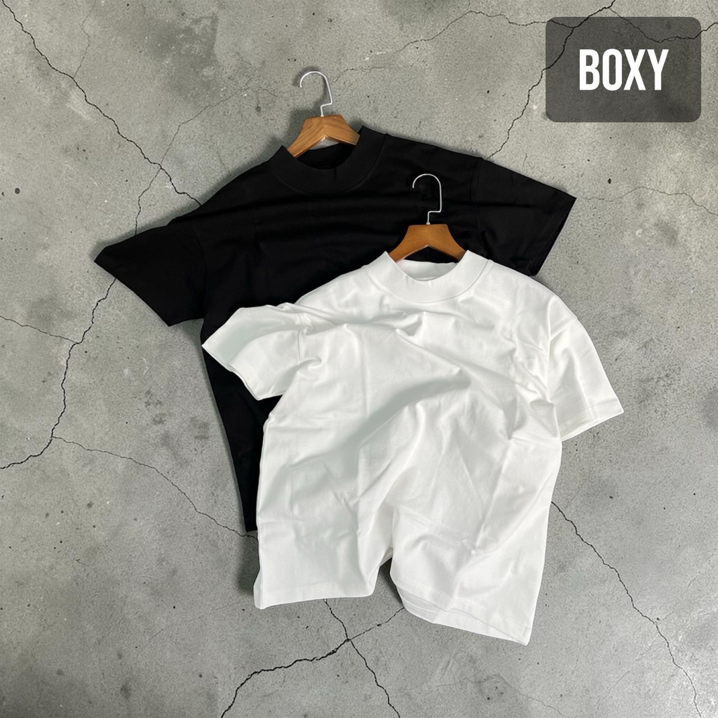 Áo Thun Trơn Boxy TRAVISINC Cotton 100% 2C (280GSM, 300GSM) The Best Blank Boxy T-Shirt