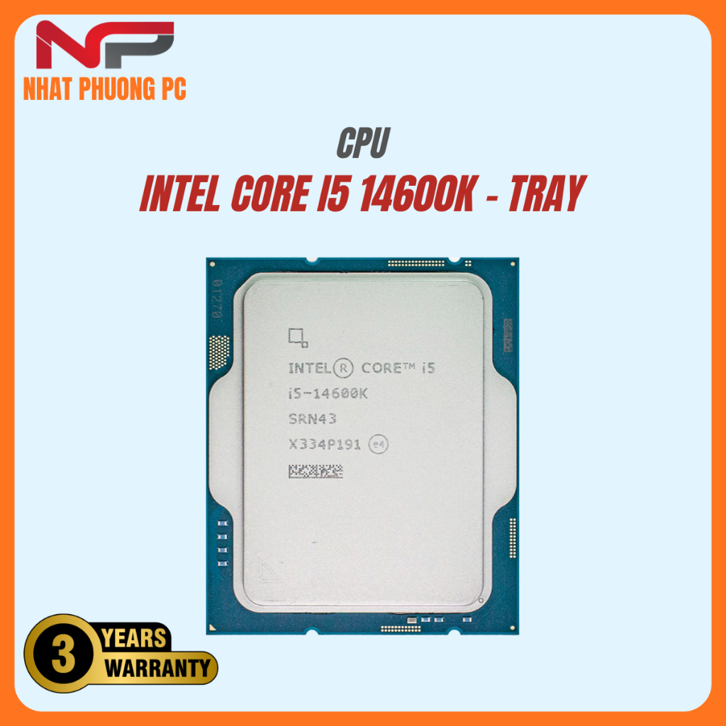 CPU INTEL CORE I5 14600K TRAY SK1700 NEW