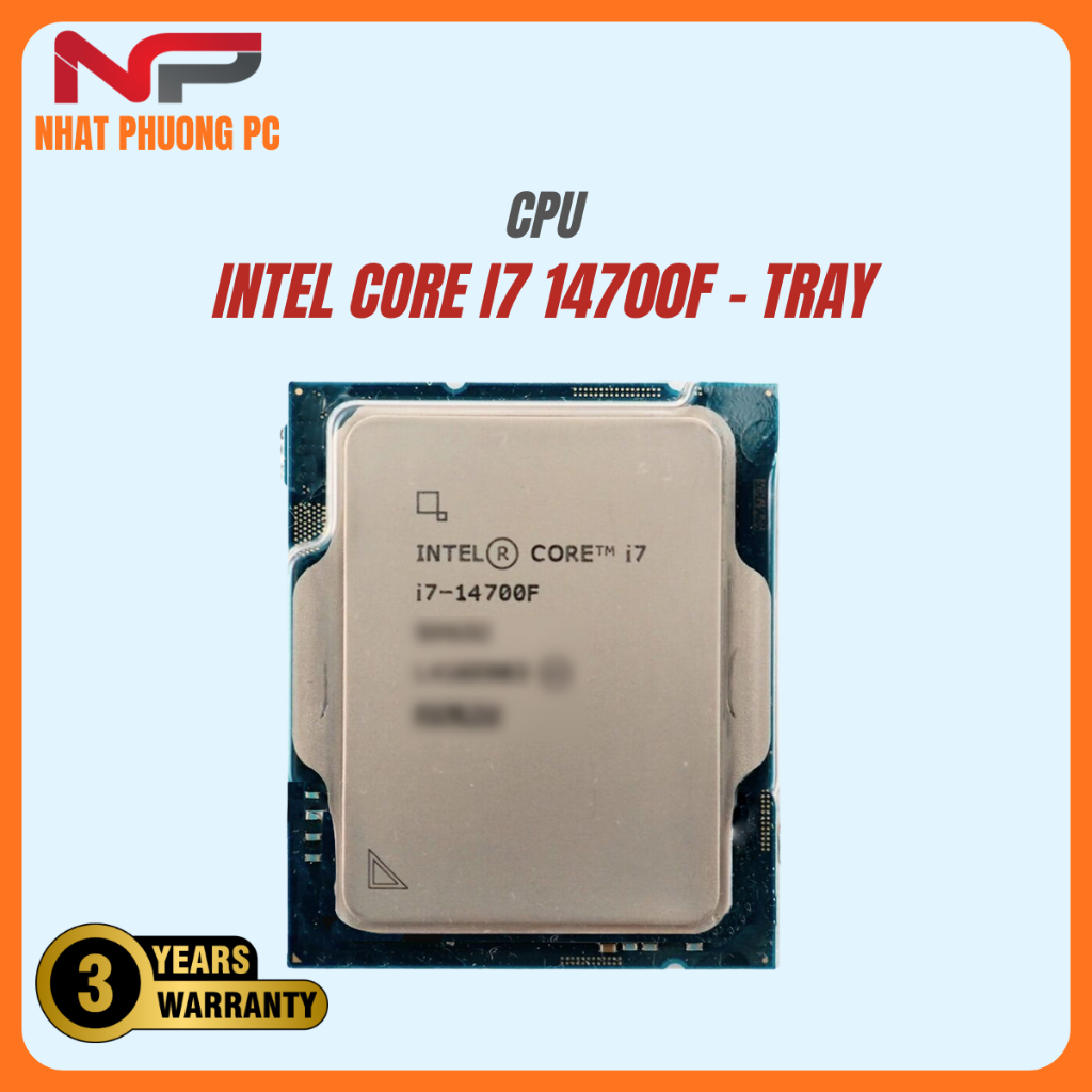 CPU INTEL CORE I7 14700F TRAY SK 1700 NEW