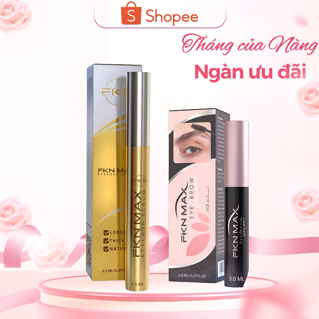 Dưỡng mi FKN MAX Dưỡng mi dài cong vút giảm gãy rụng 6.5ML