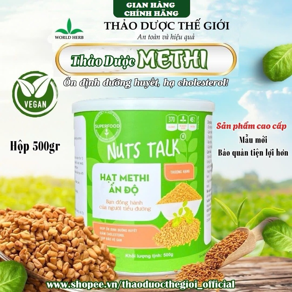 Trà thảo dược Methi Ấn Độ Nasulin