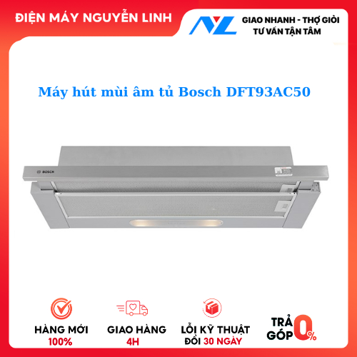 Máy hút mùi Bosch DFT93AC50 Series 4