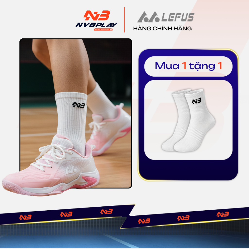 [CHÍNH HÃNG] Giày Thể Thao Lefus L038 - Giày Thể Thao Nam, Nữ Bám Sân Tốt
