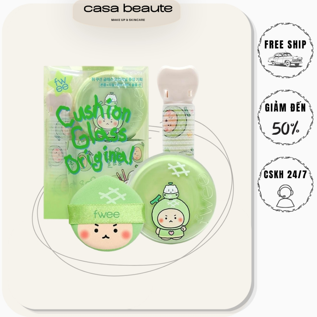Set Cushion FWEE X MANGGOM (kèm lõi refill)